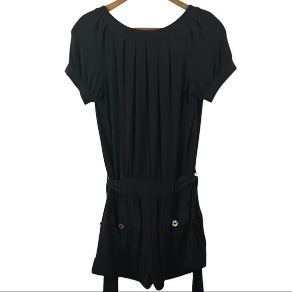 DIANE VON FURSTENBERG Tied-Waist Jersey Romper - Picture 5 of 13